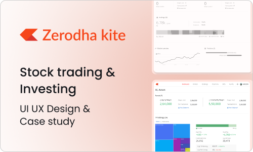 Zerodha dashboard case study preview
